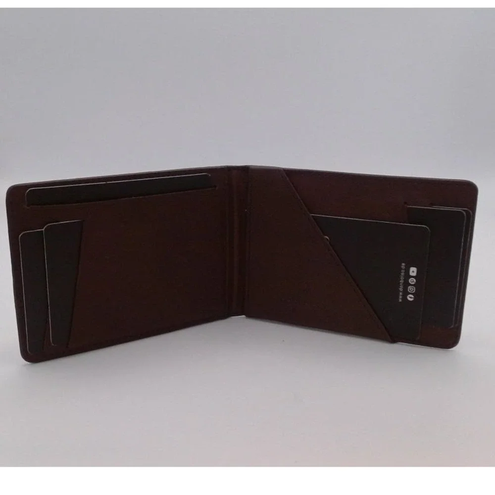 Donbolso Slim leather wallet, BRAND NEW IN BOX